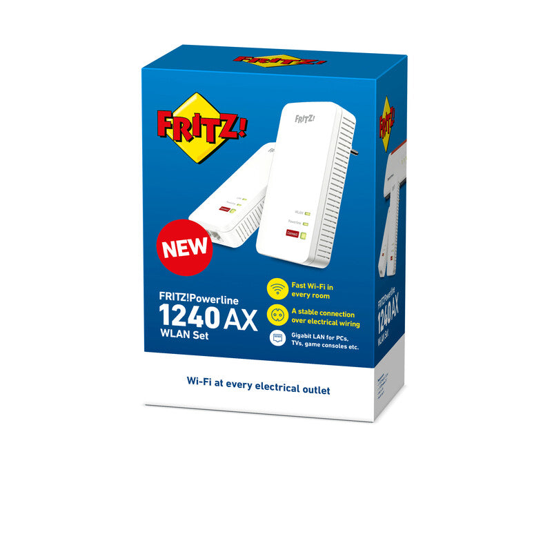 FRITZ!PowerLine 1240 AX WLAN SET