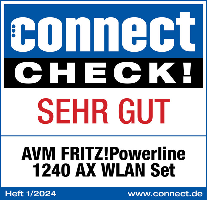 FRITZ!PowerLine 1240 AX WLAN SET